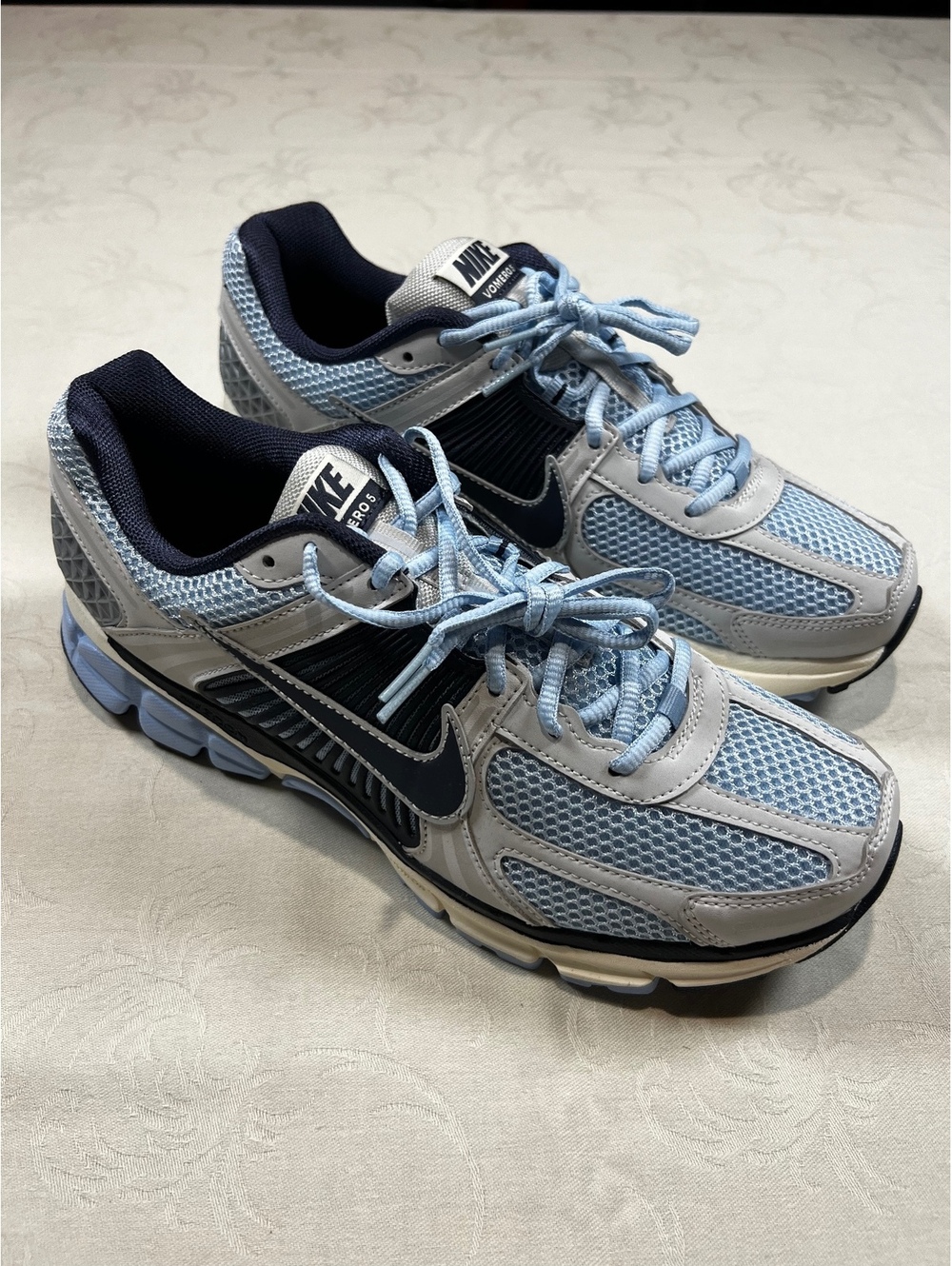 NEW Nike Vomero 5 Light/Navy Blue Reflective Training Sneakers Size 10.5